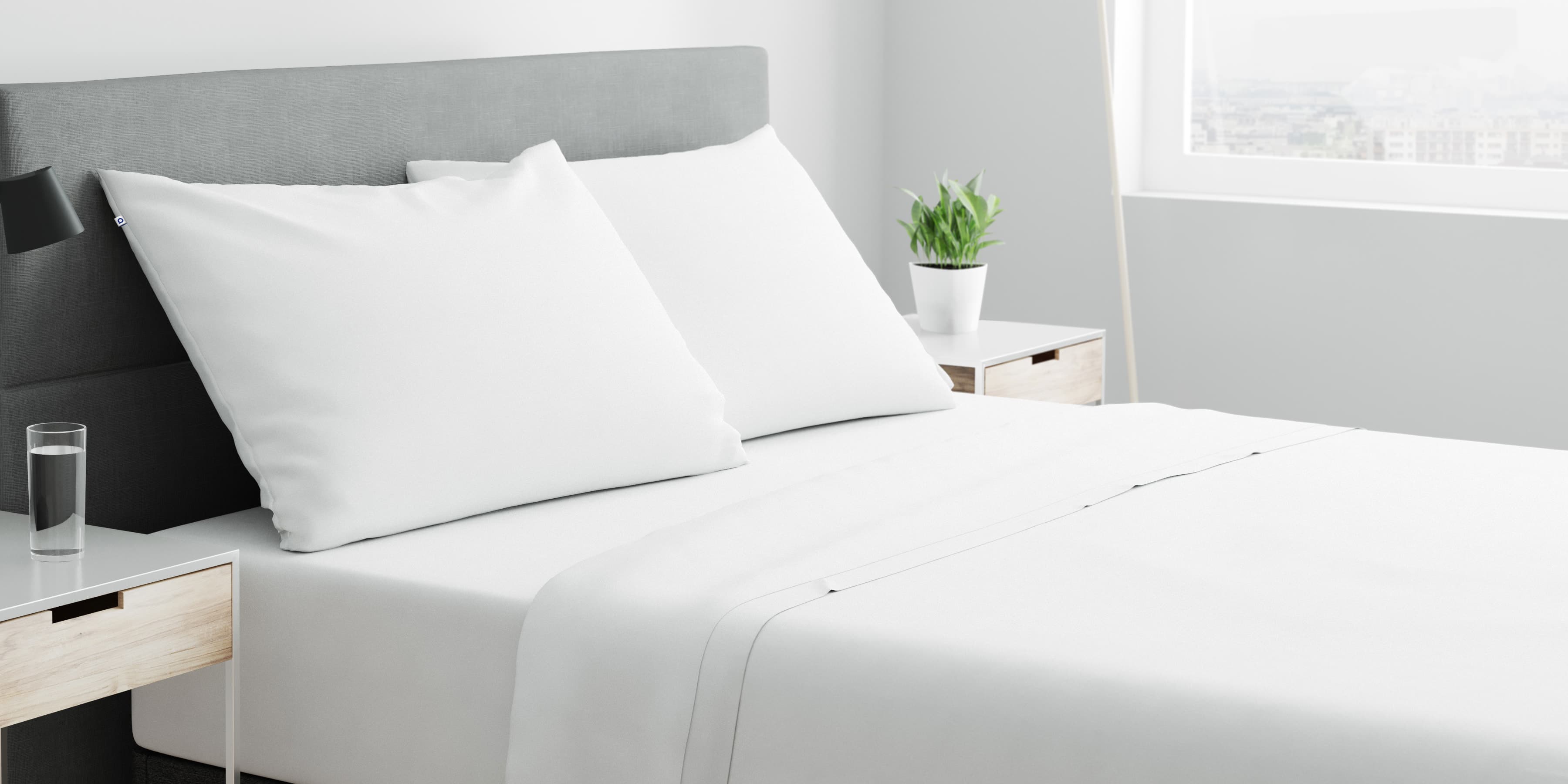Amerisleep Percale Cotton Bed Sheet Set