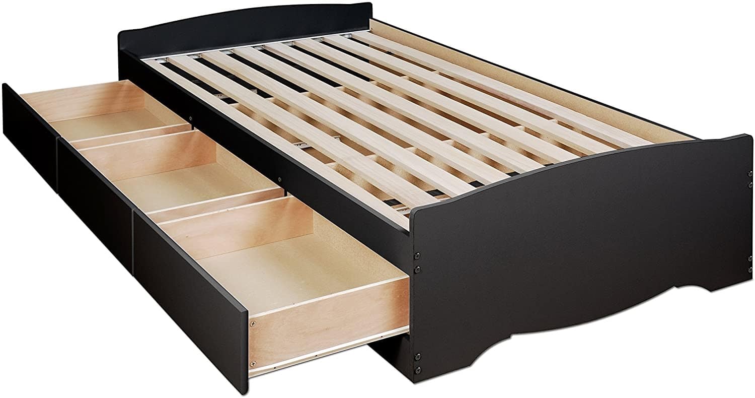 Prepac Mate's Platform Storage Bed